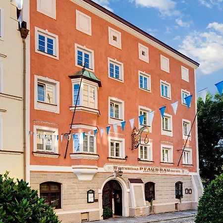Altstadt- Und Businesshotel Pfaubraeu - Brauereigasthof - Fruehstuecksbuffet - Kostenfreie Radgarage - Hunde Willkommen Trostberg an der Alz Exteriér fotografie